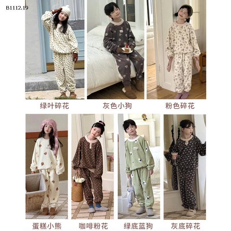 BỘ LÔNG MỀM TRẺ EM-sỉ : Sz 100-120 : 140k Sz 130-150 : 160k Sz 160-170 : 180k