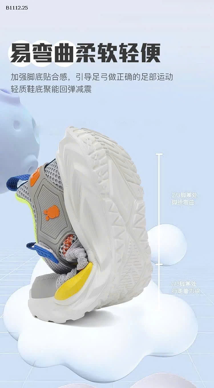 GIÀY BOBDOG LƯỚI THOÁNG KHÍ CHO BÉ TRAI, BÉ GÁI -sỉ 325k