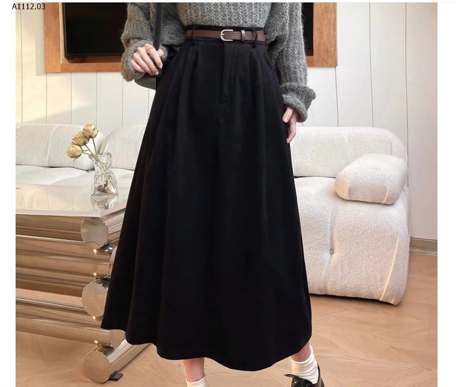 CHÂN VÁY NHUNG XOÈ-sỉ 175k