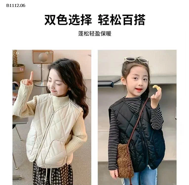 Áo gile chần bông-sỉ 120k