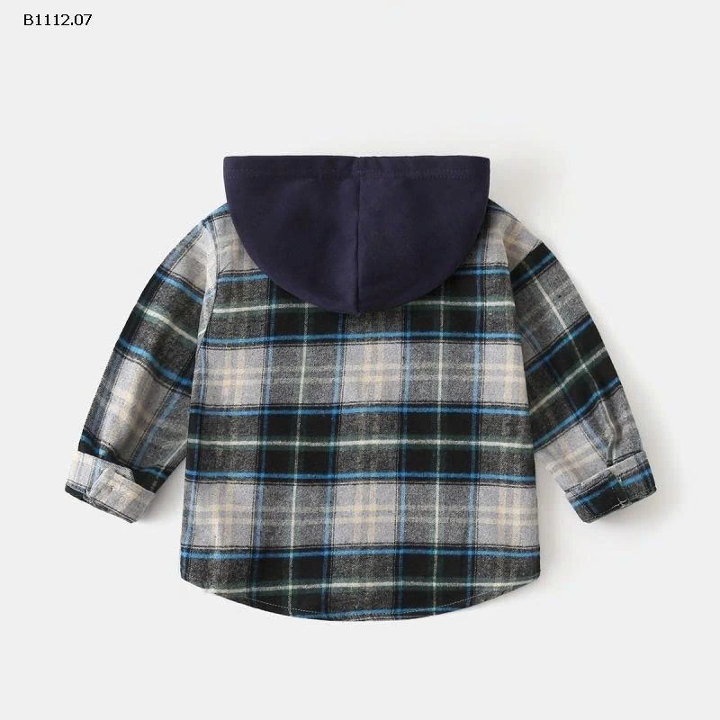 SƠ MI CARO PHỐI MŨ WAPYPY-sỉ 120k