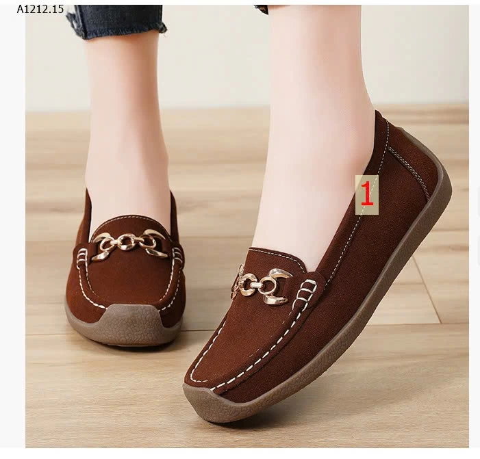 GIÀY MOCASSIN NỮ KIỂU MỚI CỠ LỚN sỉ 200k