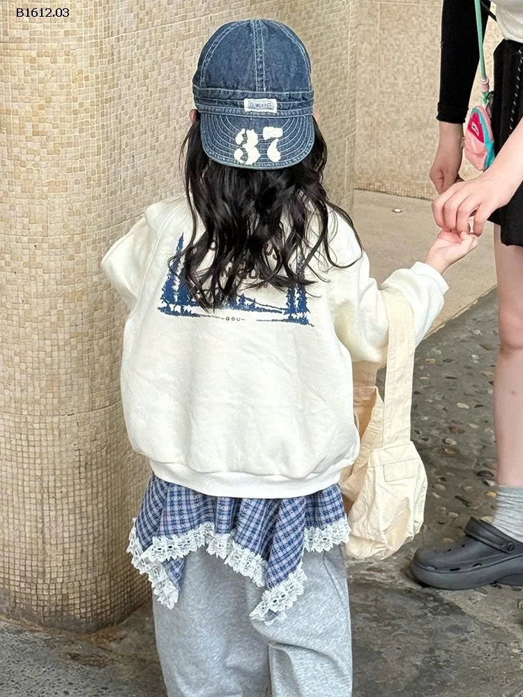 ÁO KHOÁC KHÓA KÉO CHO BÉ GÁI - sỉ 235k