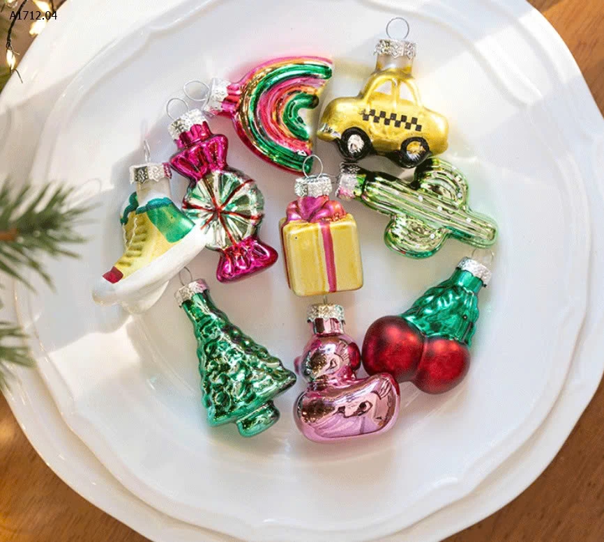 SET 9 CHARM TREO CÂY THÔNG NOEL Giá sỉ 138k