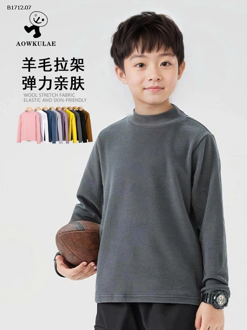 ÁO GIỮ NHIỆT CỔ TRÒN AKL- sỉ 110k