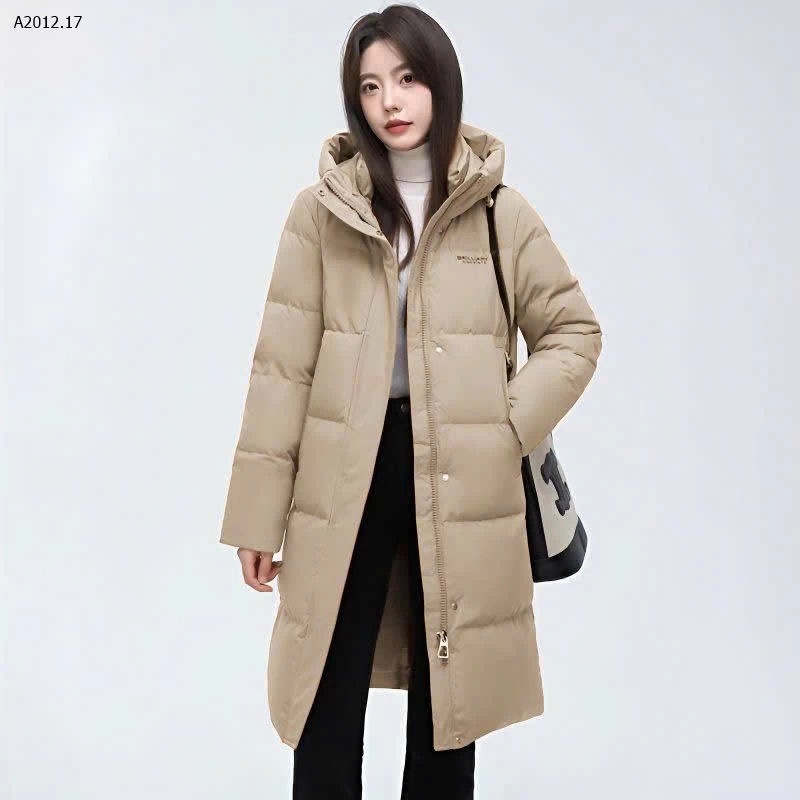 ÁO PHAO DÁNG DÀI CHO NỮ CÓ MŨ - sỉ 327k