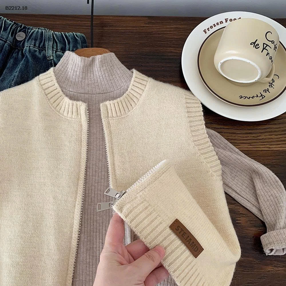 ÁO GILE LEN MÙA THU MUYE  - Giá sỉ :  sz 90-120: 140k               sz 130-160: 145k