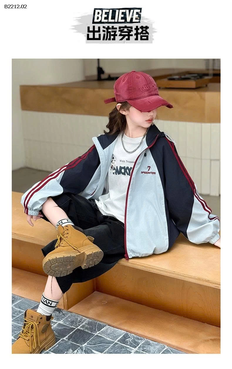 ÁO KHOÁC PHỐI MÀU SZ ĐẠI - sỉ 255k