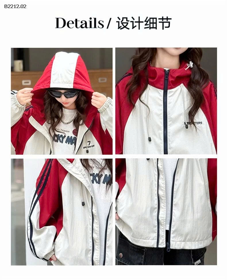 ÁO KHOÁC PHỐI MÀU SZ ĐẠI - sỉ 255k