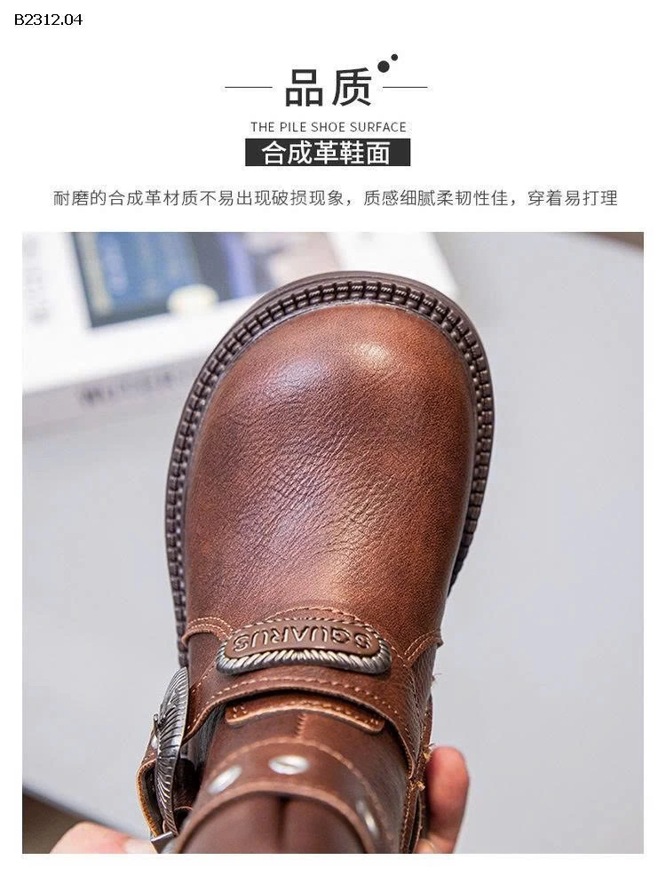 BOOT CHIẾN BINH Bé GÁI LÓT LÔNG-Giá sỉ 215k