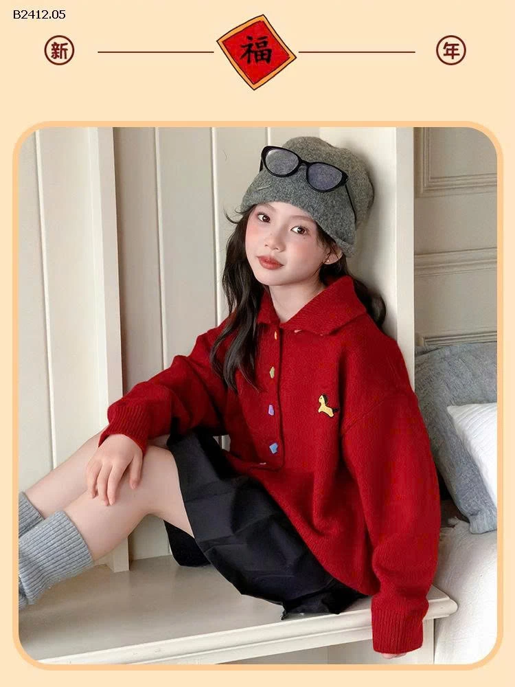 Áo khoác cardigan dệt kim cài cúc đơn giản - Giá sỉ 288k