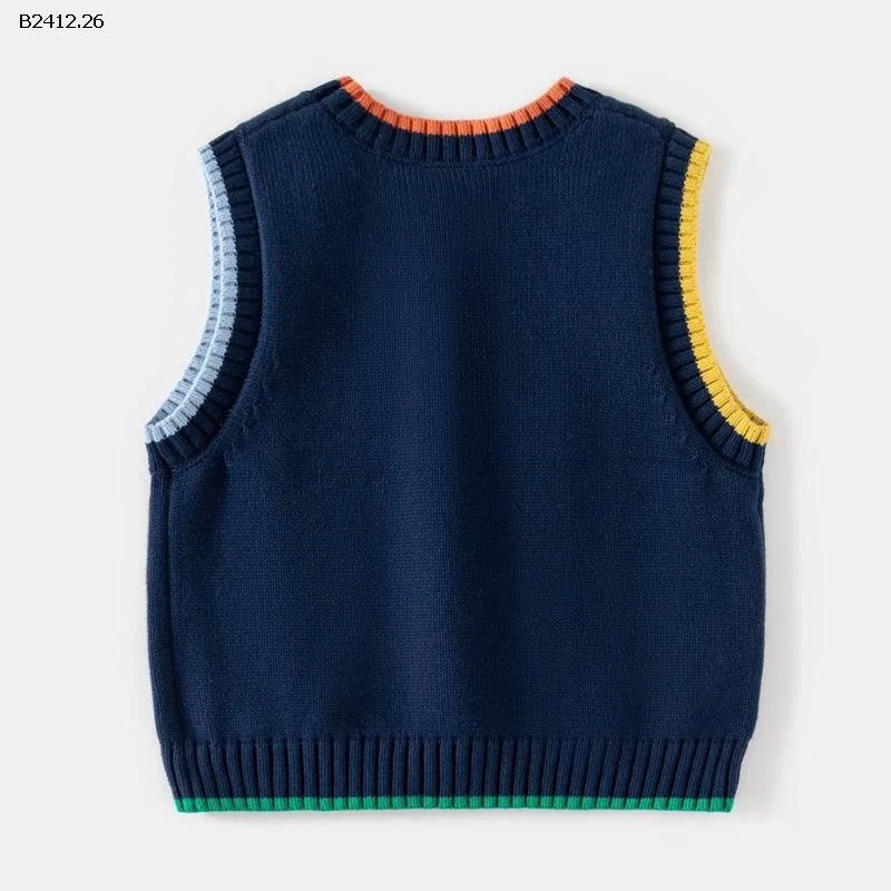 Áo gile len cho bé nhà  WAPYPY-Giá sỉ 143k