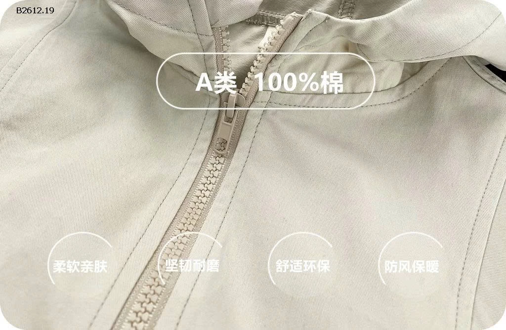 Áo khoác gió mỏng kiểu Hàn Quốc mùa thu mới cho trẻ em-Giá sỉ 220k