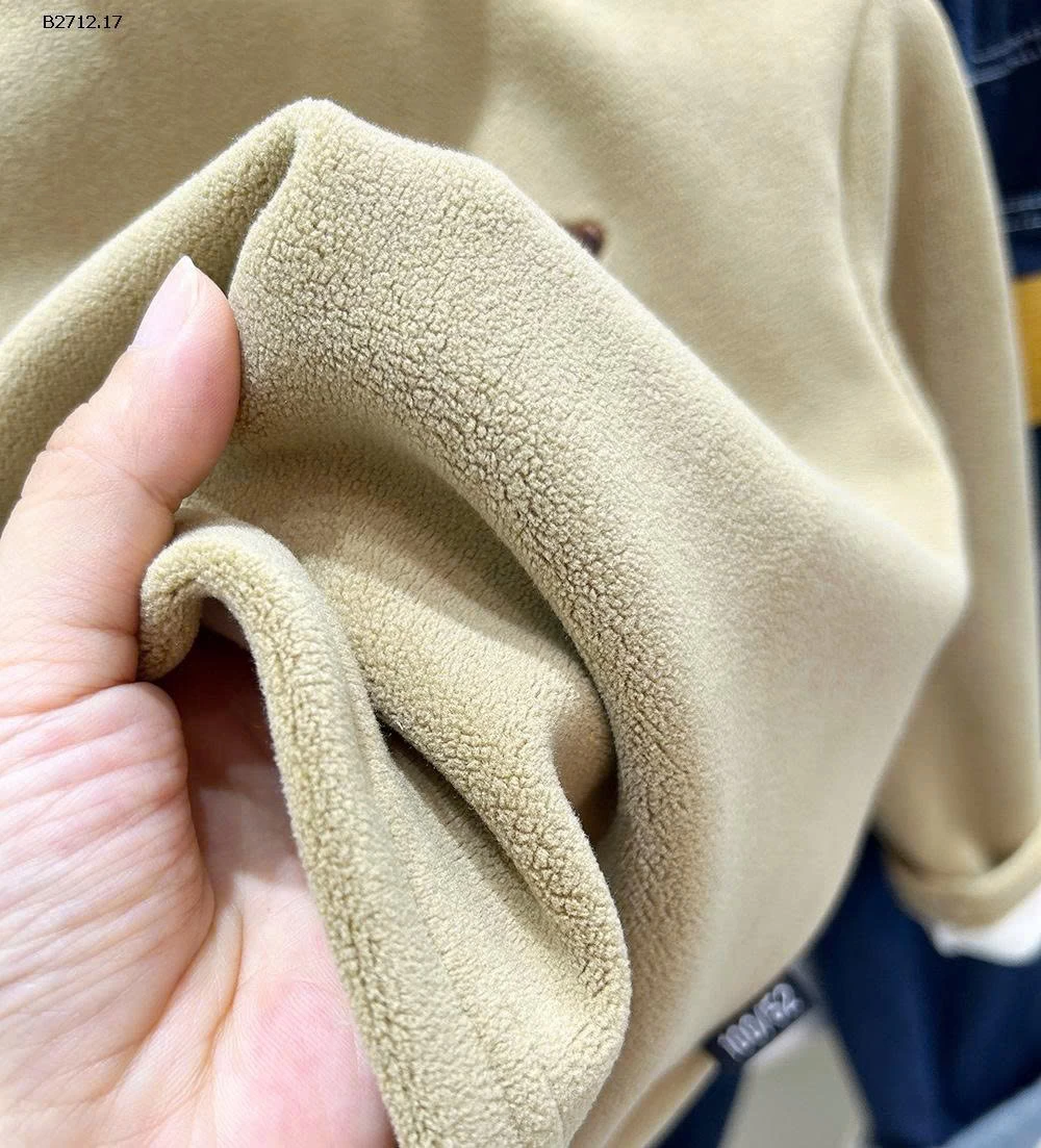 ÁO NỈ LÓT LÔNG BÉ TRAI BÉ GÁI KACADY- sỉ 122k