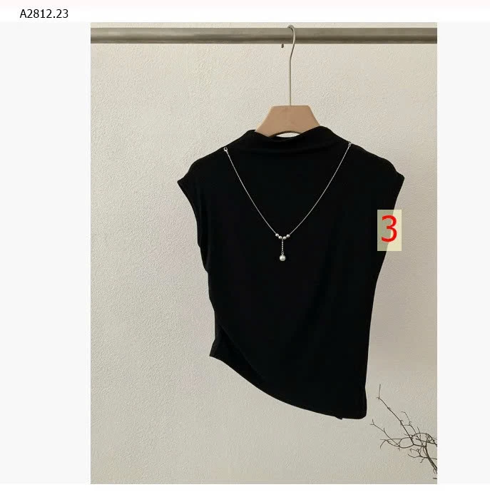 ÁO TAY HẾN CỔ ĐỨNG KÈM VÒNG CỔ - sỉ 125k