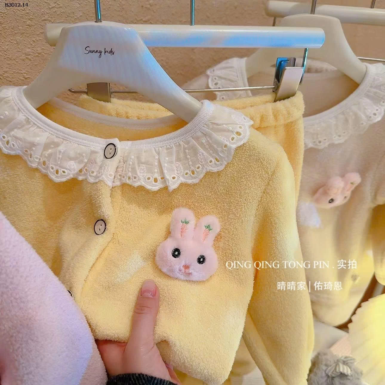 BỘ MẶC NHÀ MÙA ĐÔNG CHO BÉ- Giá sỉ Sz 80-110: 110k Sz 120-160: 130k