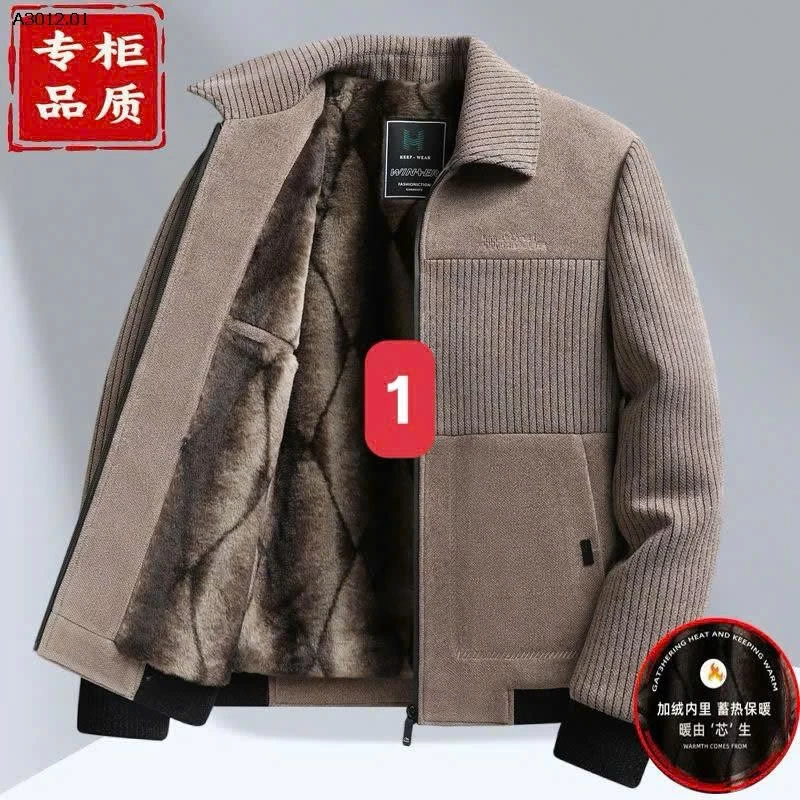 ÁO KHOÁC NAM LÓT LÔNG - sỉ 350k