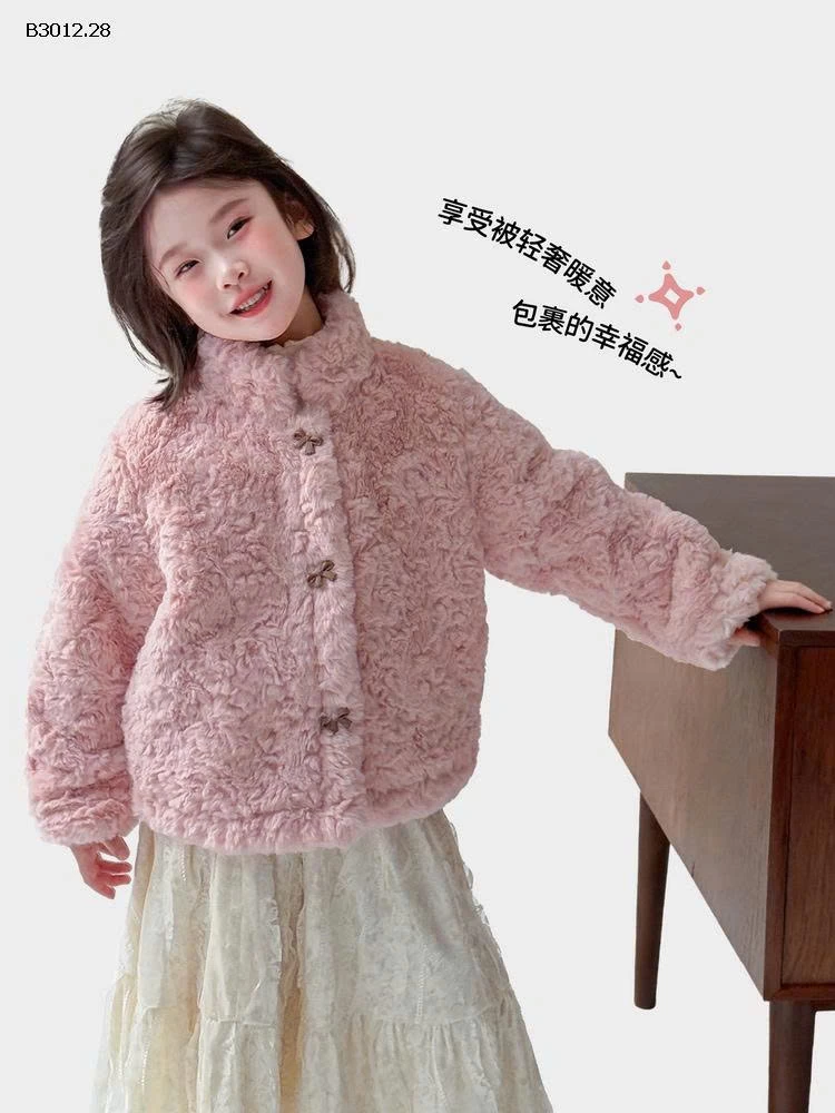 Áo khoác lông siêu ấm cho bé- sỉ 430k