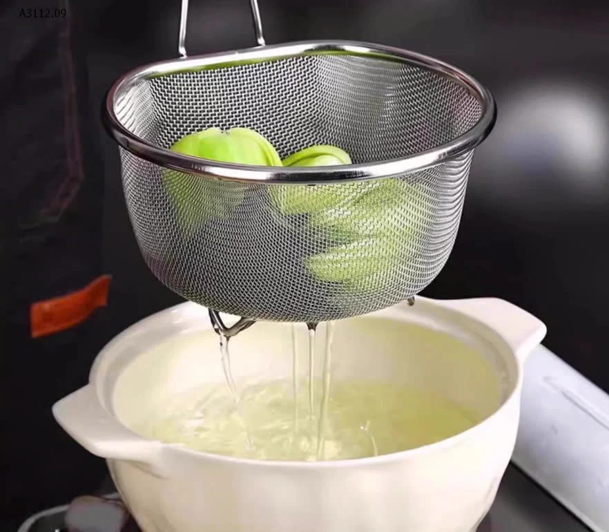 Rổ lọc bằng thép không gỉ  - sỉ 52k