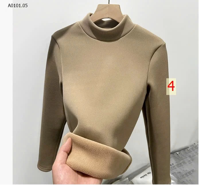 ÁO LEN GIỮ NHIỆT LÓT LÔNG SIÊU ẤM sỉ 128k