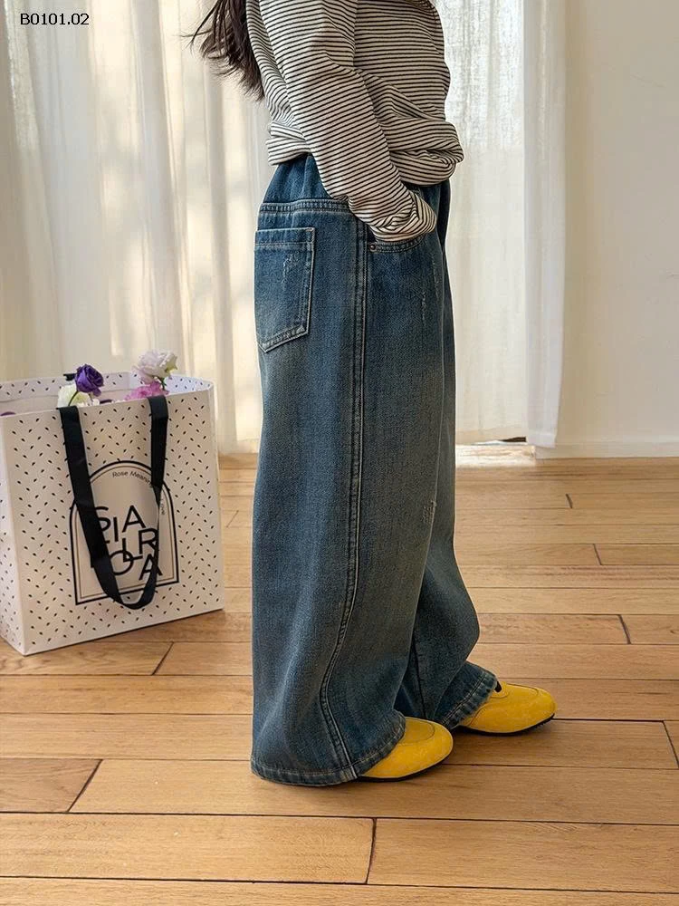 Quần jean lót lông cho bé gái nhà AMBB-Giá sỉ  Sz 90-150 : 280k Sz 160 : 303k sz 170 :  325k