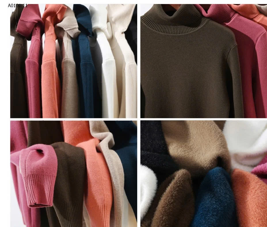 Áo len cổ lọ siêu ấm áp- sỉ 150k