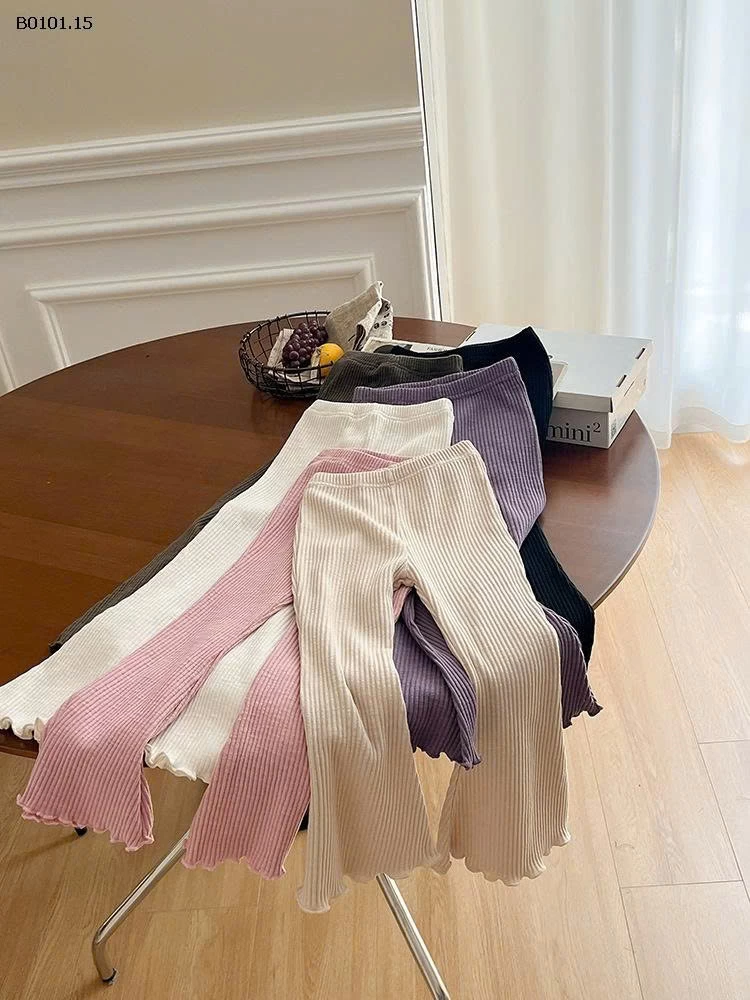 Quần ống loe dáng retro thời trang  cho bé  nhà AMBB-Giá sỉ  Sz 90-150 : 140k Sz 160 : 153k sz 170 :  160k