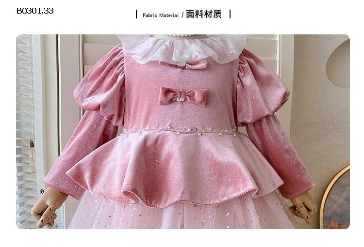 VÁY CÔNG CHÚA BG- sỉ 348k