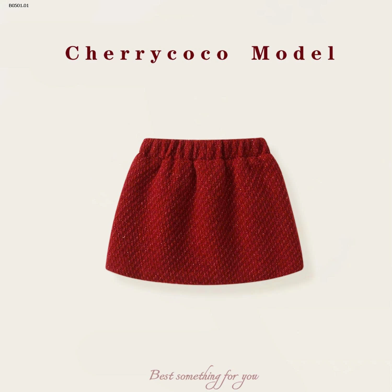 Bộ đồ mùa đông ba mảnh lấy cảm hứng từ Chanel dành cho bé gái-Giá sỉ 402k