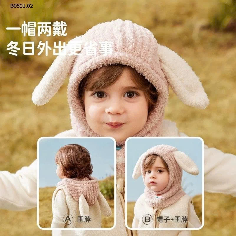  MŨ LÔNG CỪU HÌNH THÚ CHO BÉ -Giá sỉ 50k