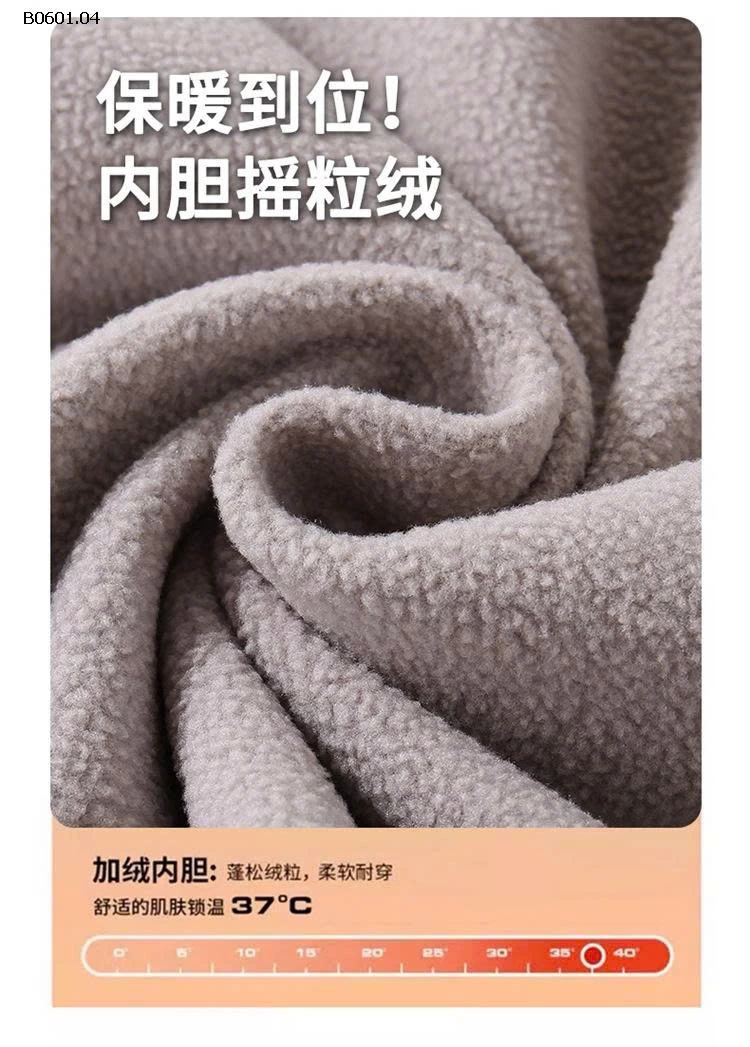 ÁO KHOÁC LÓT NỈ CHO BT -Giá sỉ 205k