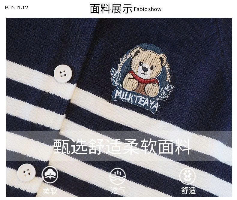 SET LEN GẤU CHO BÉ GÁI-Giá sỉ 265k