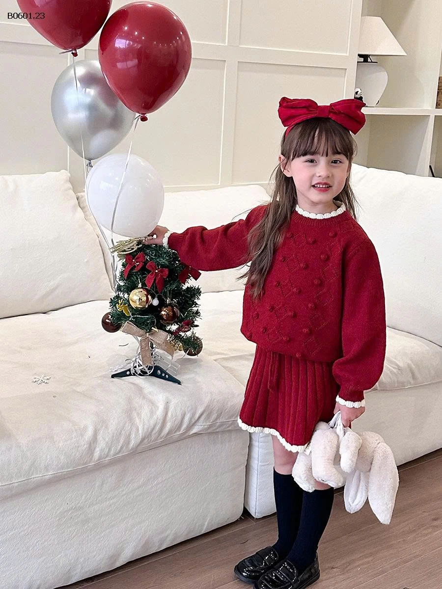 Set len đỏ diện Noel BG -sỉ Sz 90-150 : 325k                      160 : 350k