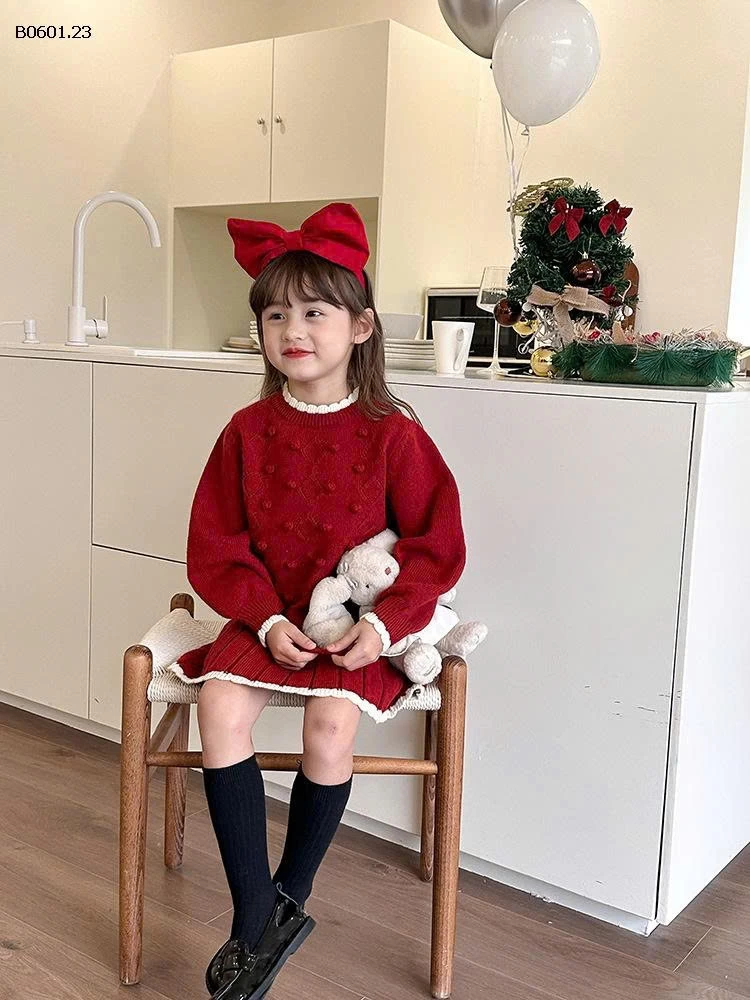 Set len đỏ diện Noel BG -sỉ Sz 90-150 : 325k                      160 : 350k