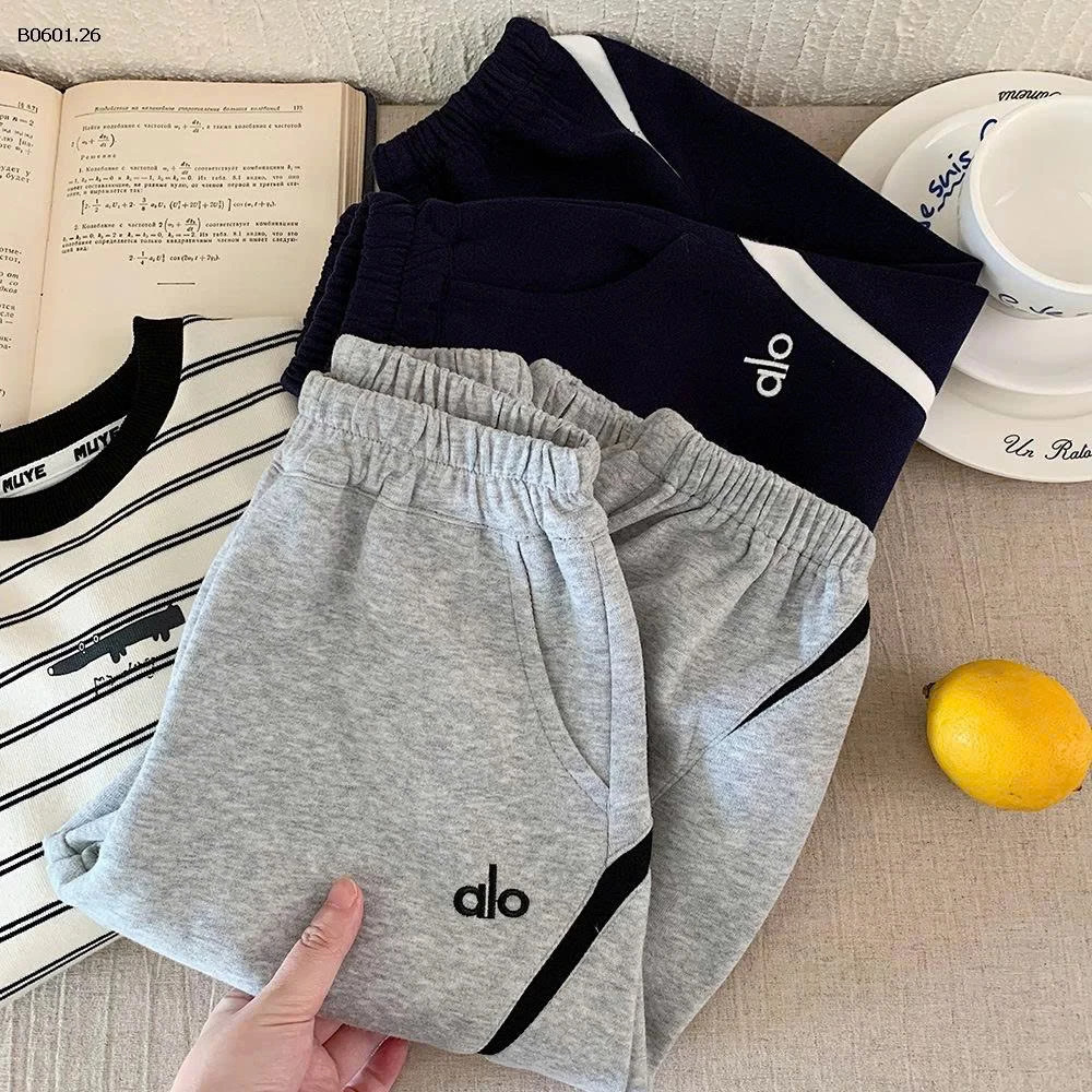 QUẦN BO GẤU ALO PHỐI SỌC BT -sỉ 143k