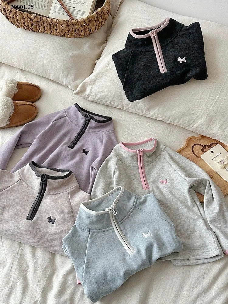 ÁO DÀI TAY CỔ KÉO KHÓA-Giá sỉ 162k