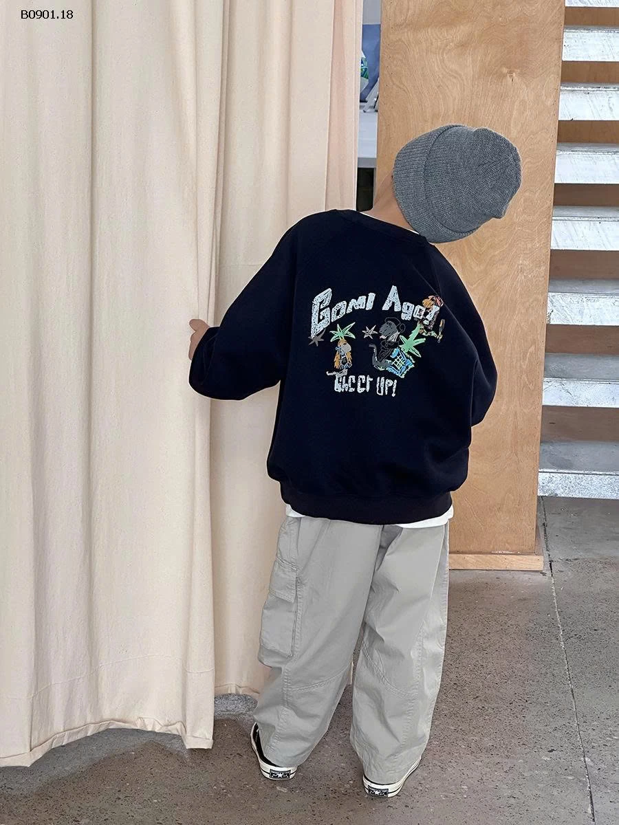 QUẦN AMBB DÁNG RỘNG MẪU 2025 CHO BÉ -sỉ Sz 90-150 : 177k                 Sz 160 : 190k                 Sz 170 : 208k