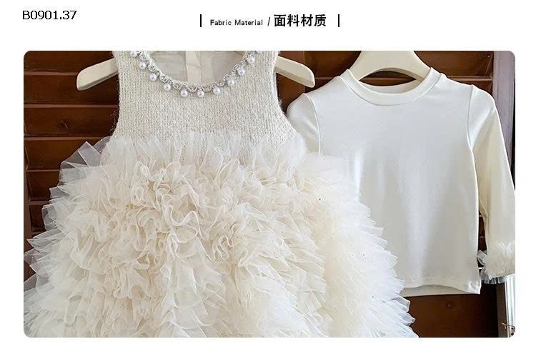 Set 2 món áo + váyyy voan cao cấp CHO bg-sỉ 329k