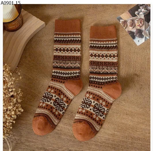 SET 7 ĐÔI TẤT THỔ CẨM TUTU CHO NỮ-sỉ 66k/set 7 đôi mix màu