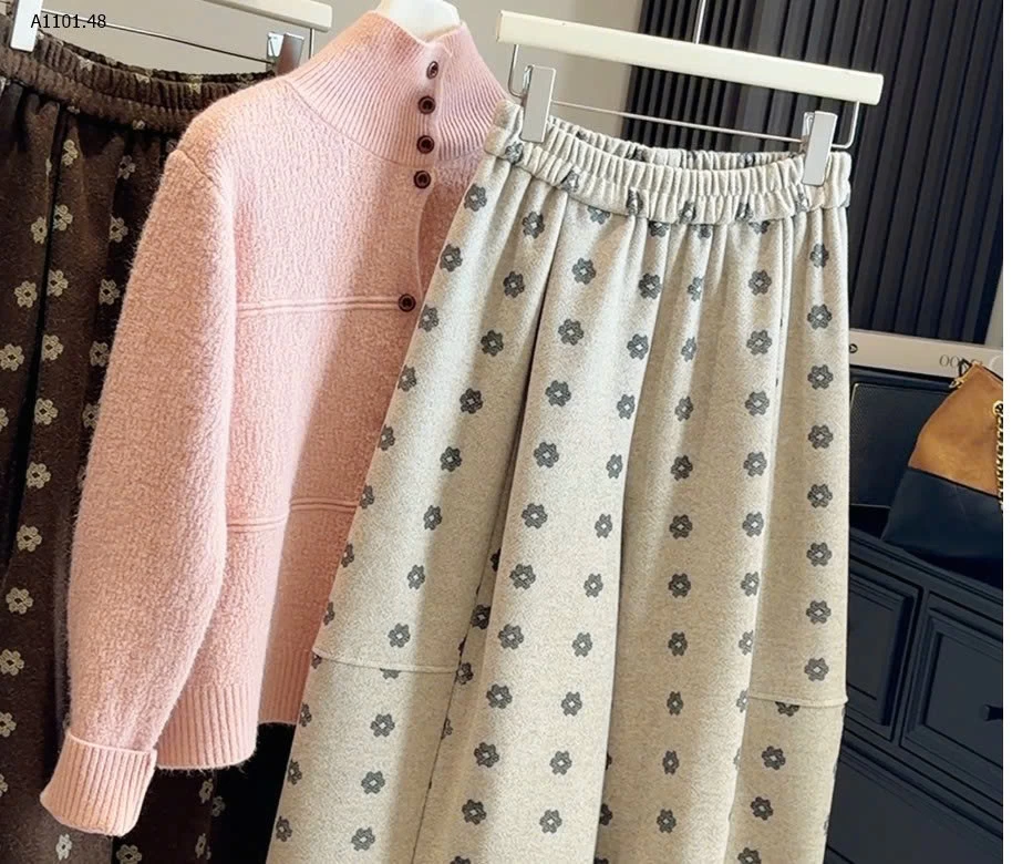 CHÂN VÁY HOA ANNA -sỉ 190k