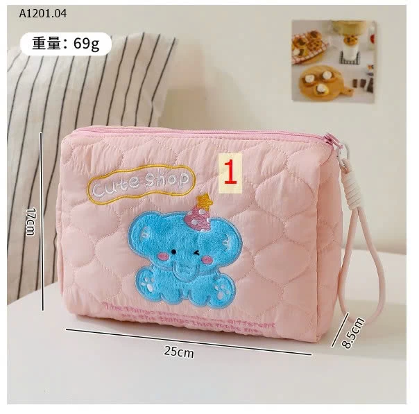 TÚI ĐỰNG ĐA NĂNG KUTE  - sỉ 65k