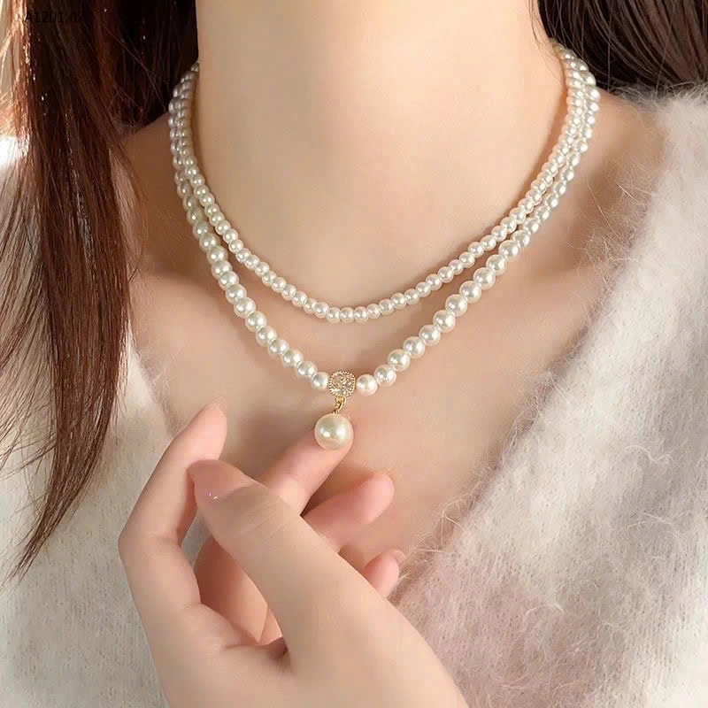 DÂY CHUYỀN NGỌC TRAI GOLICC - sỉ 155k