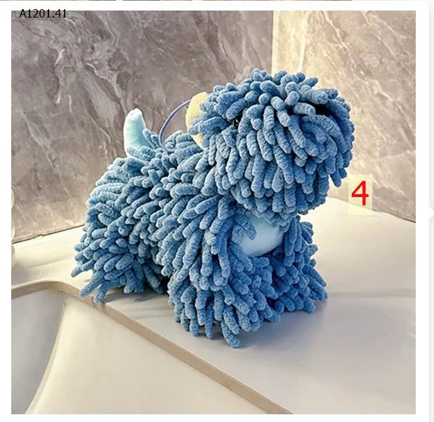 CÚN BÔNG LAU TAY SỢI SIÊU MỀM- sỉ 115k