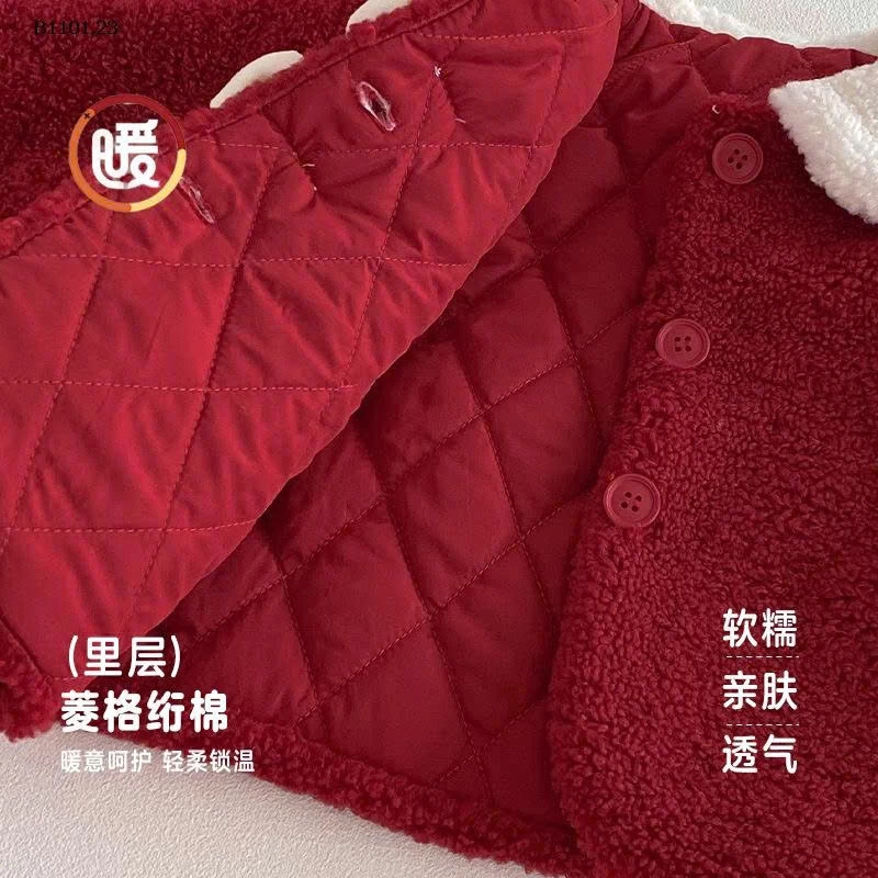 Bộ đồ lót lông cừu cho bé gái  - giá sỉ 250k