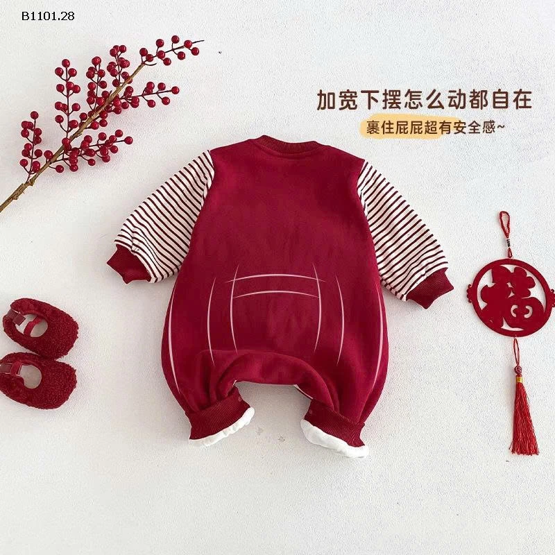 Bộ đồ Tết Nguyên Đán cho bé gái Baby Pony, Áo liền quần - giá sỉ 259k