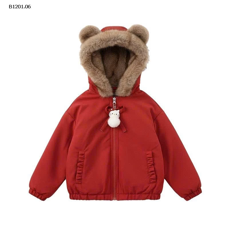 ÁO KHOÁC BÉ GÁI 2 MẶT- sỉ 323k