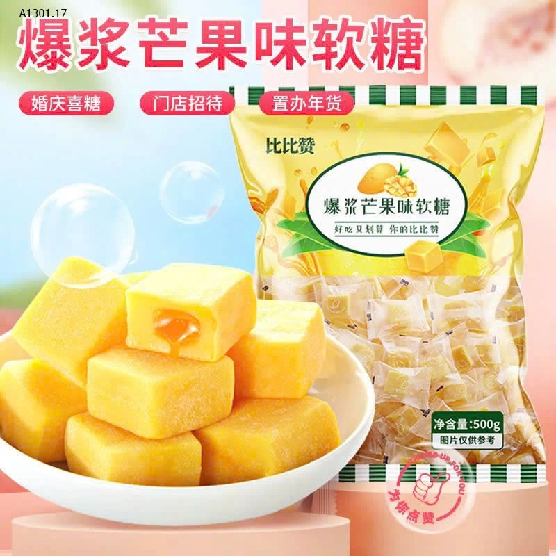 Kẹo xoài bibizan china - sỉ 108k/1kg