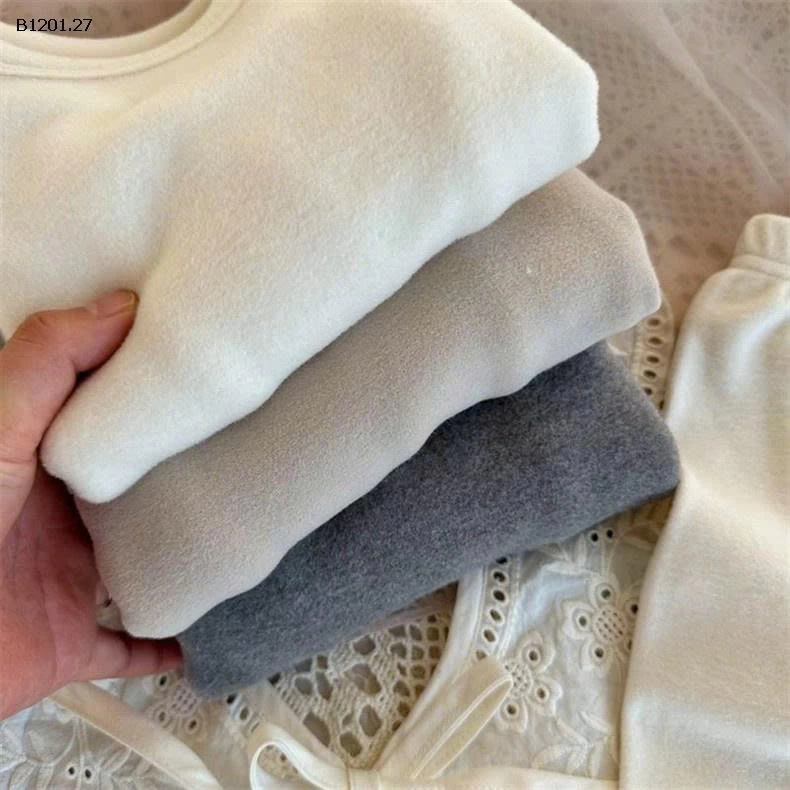 BỘ NỈ BÔNG BLUEDOG CHO BÉ - sỉ 123k