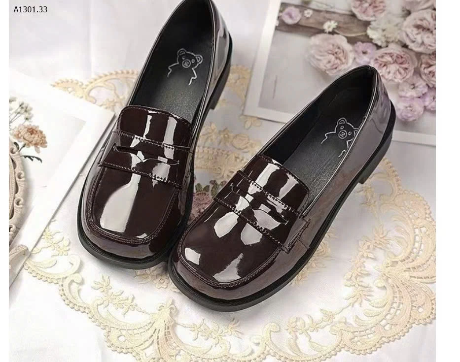 GIÀY LOAFER DA BÓNG SANG TRỌNG - sỉ 150k