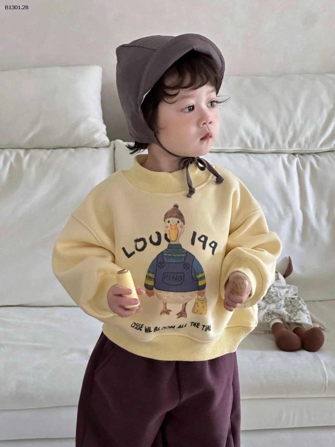 Bộ áo dày dặn cho bé trai -Giá sỉ như sau  Áo  : 174k Quần : 160k